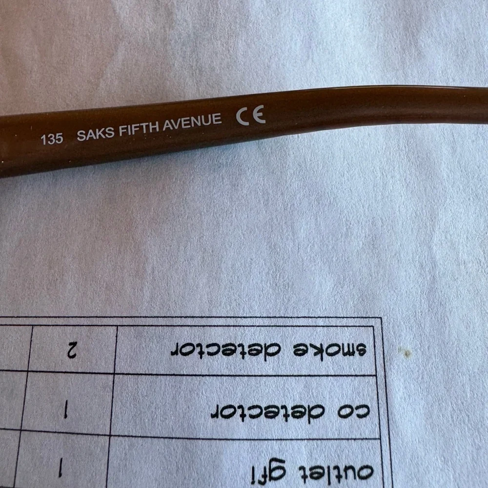 Saks Fifth Avenue‎ Eye Frames 275 OTE7 135